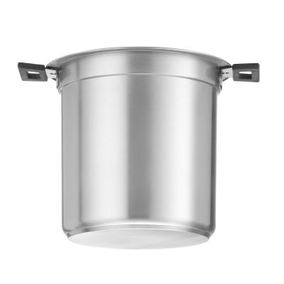 Kotlík na polévku bez vody, 10L, HENDI, 10L, Černá, 230V/450W, ⌀330x(H)398mm | 860564